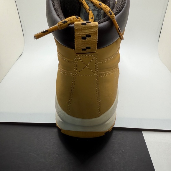 Nike Manoa Leather Boots Men's Size 8 - 454350-700 -Hiking, Trail, Lace-Up Shoes - Picture 3 of 11